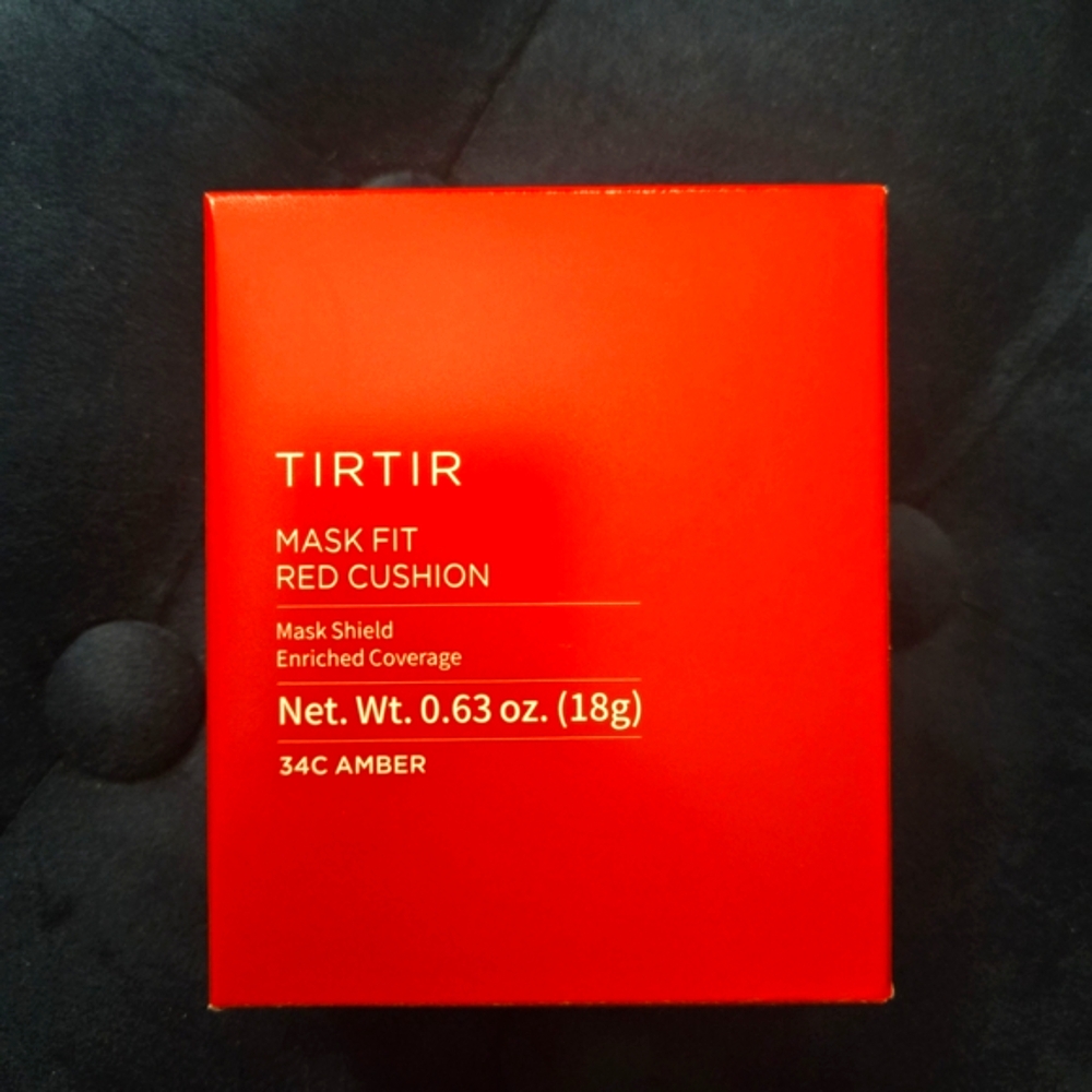 Tir Tir Mask Fit Red Cushion Foundation 34C Amber NEW, NIB, NWT